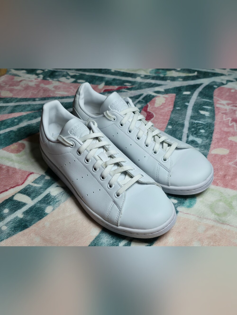 adidas Stan Smith Men’s White Leather Sneakers